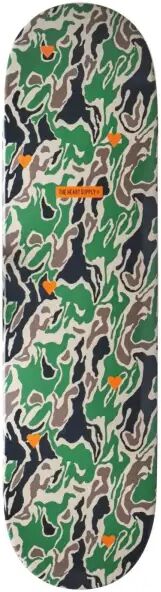 Skateboard Deck Heart Supply Luxury Prints (8.25" - Camo)