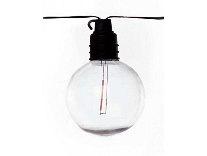 LUXFORM LED-Lichterkette Luxform Solar Samos , transparent, Flammen 1 Stk., Gesamtlänge 3,8m, Lichterketten, LED-Lichterkette, Solarenergie, IP44, LED-Lichterkette