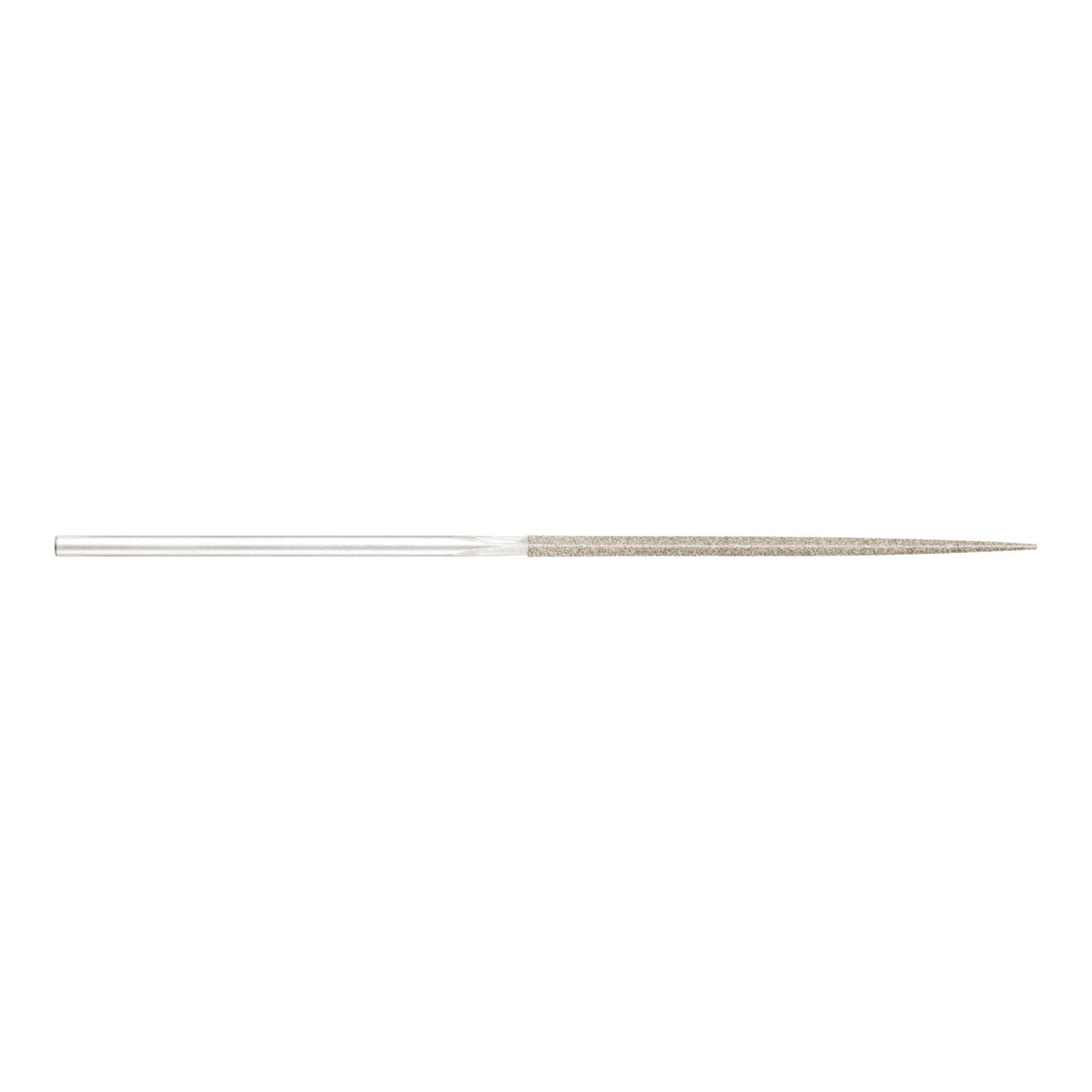 PFERD TOOLS Diamant-Nadelfeile dreikant extra schlank 140mm D126 (mittel) für tiefliegende Konturen (15104082)