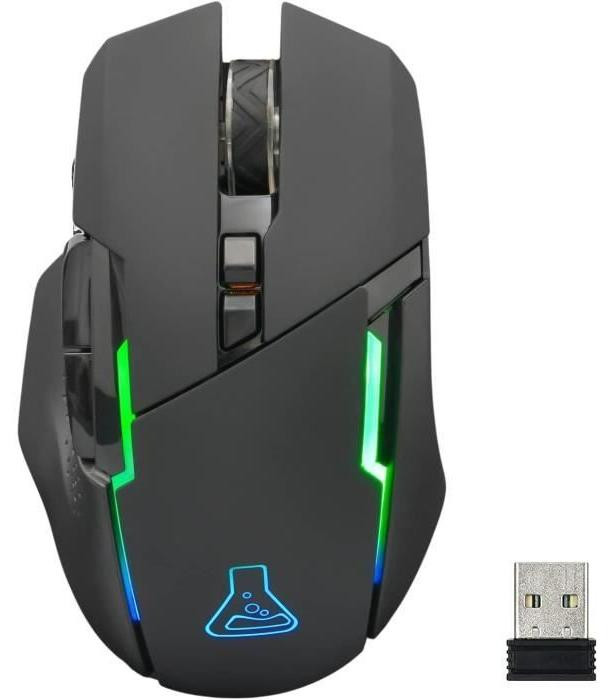 The G-Lab KULT CEASIUM Wireless Gaming Mouse - Zwart