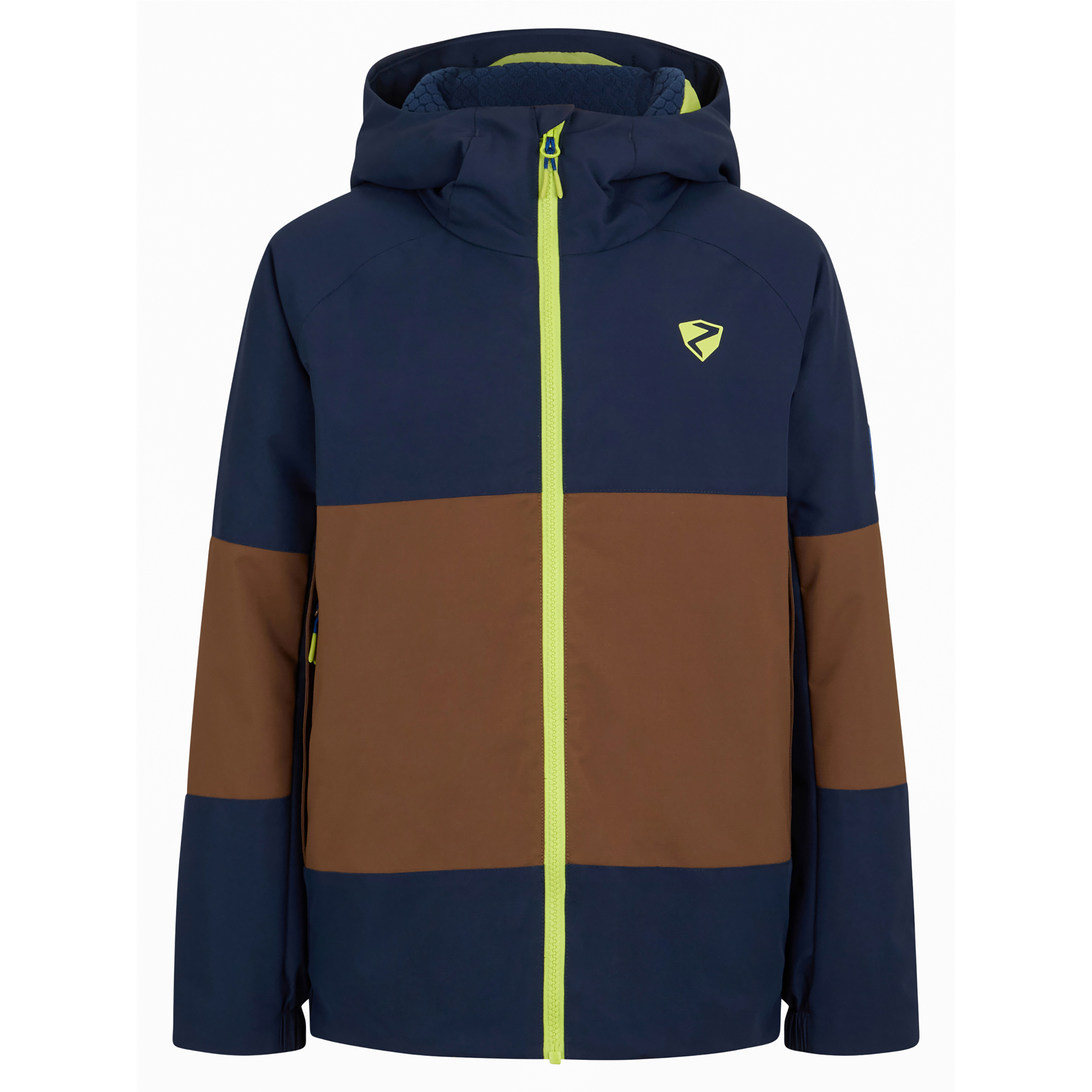 Ziener Artiko-Z Kinder Isolationsjacke blau Größe 140 Skifahren Winddicht