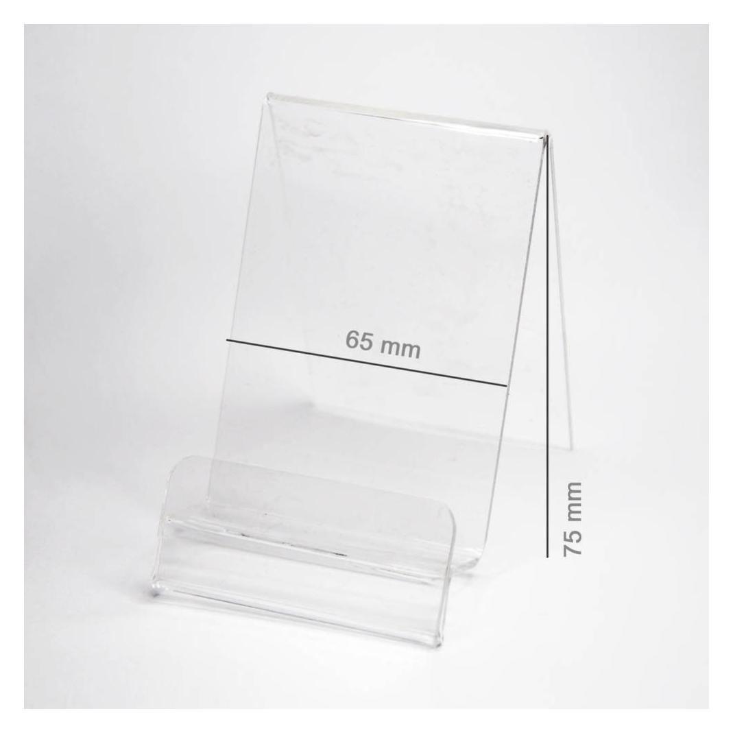 Partner Telecom Other OEM Plexi Vertical Holder / phone stand with Place for Price (Smartphone - 65 mm) (41915376)
