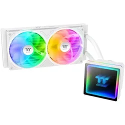 Thermaltake TH240 V3 ARGB Sync AIO Snow Edition, CPU Wasserkühler, Weiss