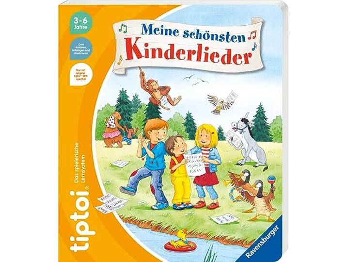 tiptoi® Meine schönsten Kinderlieder, Liederbuch ab 3 Jahre (Liederbücher)