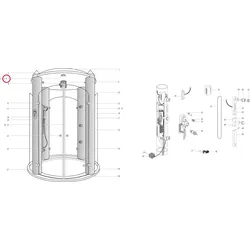 Hansgrohe Abdeckung Strahler Pharo 10/94 , 29936450 29936450