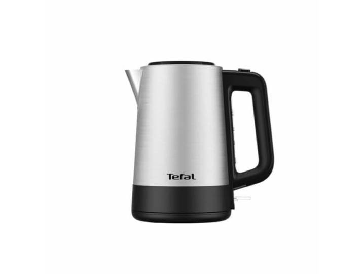 TEFAL Bouilloire électrique sans fil inox 1\,7L\, Résistance cachée\, Option surélévation\, Base 360°\, 2200W\, Equinox BI520D10