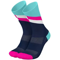 Incylence, Unisex, Sportsocken, Ultralight Apex Navy Mint (39 - 42), Blau