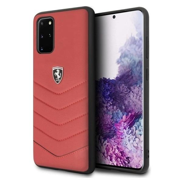 Ferrari Hardcase FEHQUHCS67RE S20+ G985 raudona (Samsung Galaxy S20+) (FER000384-0)