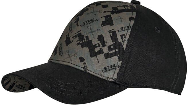 STIHL Casquette PATTERN TIMBERSPORTS® Noire (04216000203)