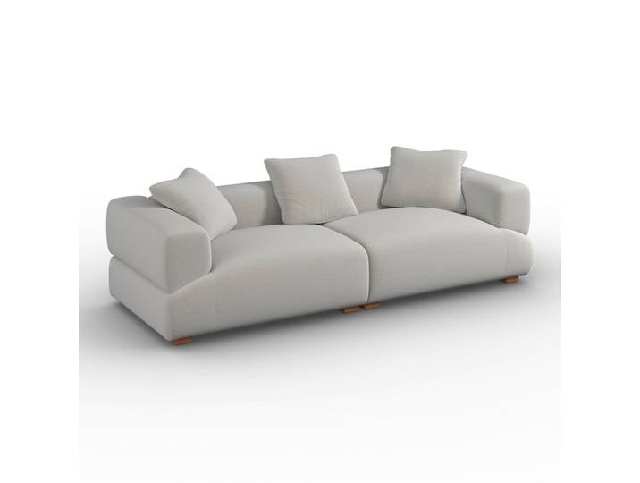Sofa Talia Samt Grau