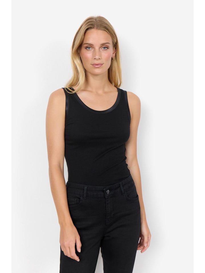 soyaconcept Top "Ryan" in Schwarz - L