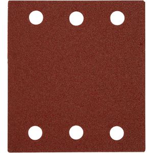 Einhell Schleifpapier 4460733, Körnung 40-240 Set, 102 x 114mm, 12 Blätter, für Holz und Metall, 12 Stück