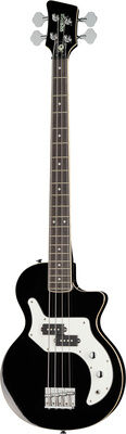 Orange O-Bass Off-Black Noir avec filets blancs
