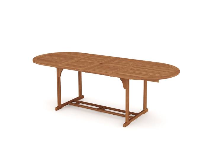 Gartentisch Holz ausziehbar CAMBRILS 160/240 x 100 cm