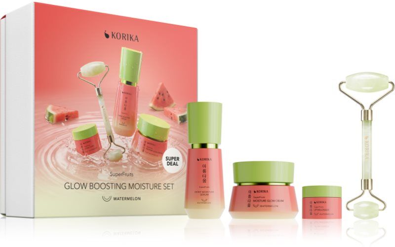 KORIKA SuperFruits Glow Boosting Moisture Set strengthening hydrating set