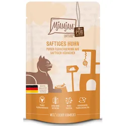 MjAMjAM Quetschie - Fleischgenuss pur -saftiges Hühnchen pur 12x125 g