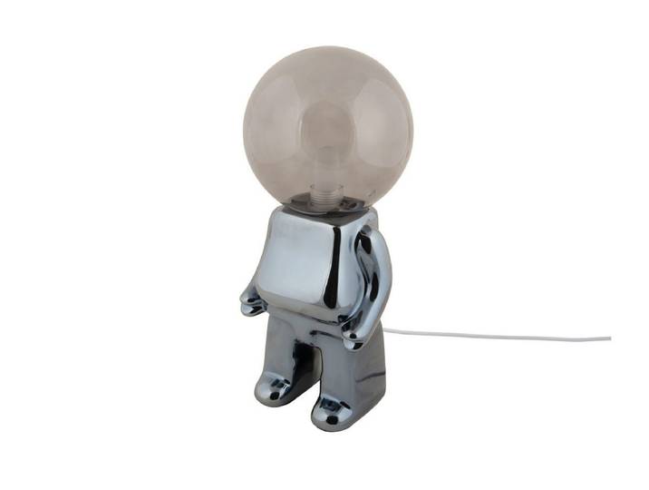 Tischlampe Antman - Designlampe Hochglanz beschichtet mit LED - Schwarz beschichtet - Luxusbetten24
