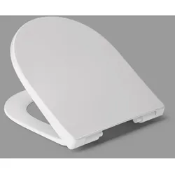 Haro Lopata WC-Sitz 540715 weiß, Scharniere Edelstahl, Klappdübel, nicht verstellbar