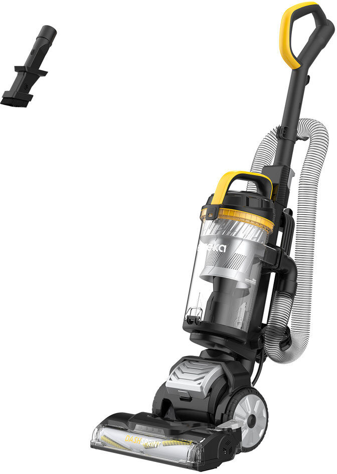 Living and Home Bagless Steam Cleaner & Steam Mop Black;Yellow 8.8kg
