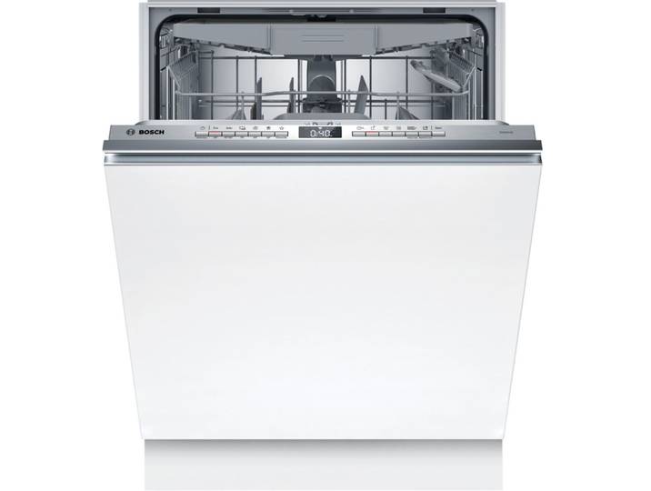 BOSCH vollintegrierbarer Geschirrspüler Serie 4 SBV4HVX14E, 14 Maßgedecke, Info Light - erlischt bei Beendigung des Spülvorgangs, flexible Körbe