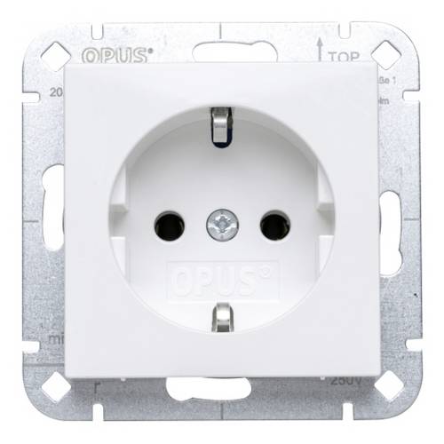 Opus Einsatz Steckdose, Schutzkontakt-Steckdose 55 512.201.66 1St.