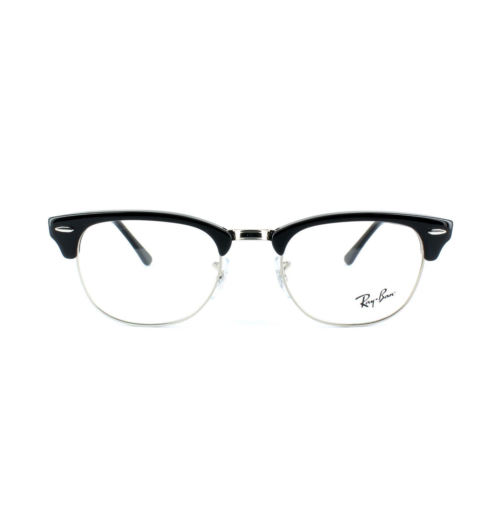 Ray-Ban Ronde Glanzend Zwarte Unisex Vrouwen Bril Monturen