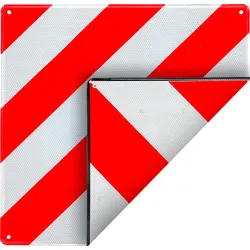 Berger Aluminium-Warntafel 2-in-1 für Italien und Spanien 50 x 50 cm