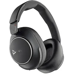 HP Poly Voyager Surround 80 UC (Kabelgebunden, Kabellos, USB-C, Unify), Office Headset, Schwarz