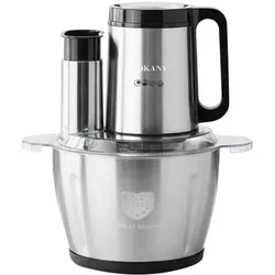Sokany Multizerkleinerer 800W 3L Inox 6in1, Zerkleinerer, Silber