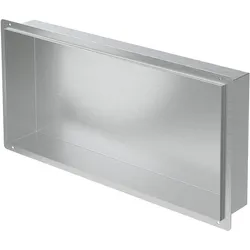DUSCHNISCHE Silber 60/30 cm randlos