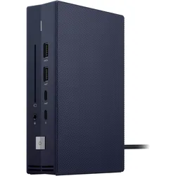 ASUS SimPro Dock 2 (7 Ports), Dockingstation + USB Hub, Schwarz, Blau