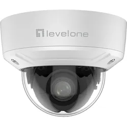 LevelOne GEMINI Zoom IP-Kamera, 6 MP, Zoom, H.265, Innen-/Außenbereich, CCTV Sicherheitskamera, Innen & Außen, Kabelgebunden, Zimmerdecke, Weiß, Dome