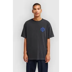 RVCA Dalas Snake T-Shirt washed black Gr. L