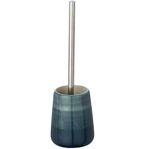 Wenko WC-Bürste Pottery, petrol, mit Kunststoffborsten & Keramik-Bürstenhalter