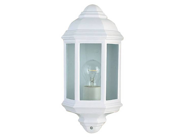 Applique murale Outdoor I 17 x 36 x 10cm Blanc