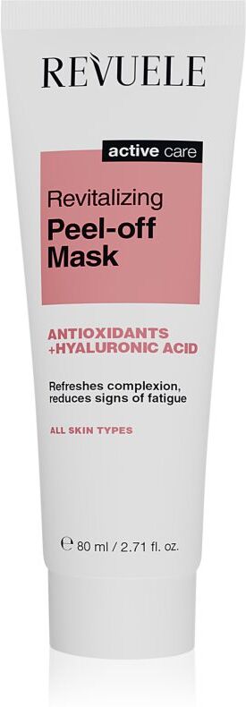 Revuele Active Care Peel-off Mask peel-off face mask with revitalising effect 80 ml