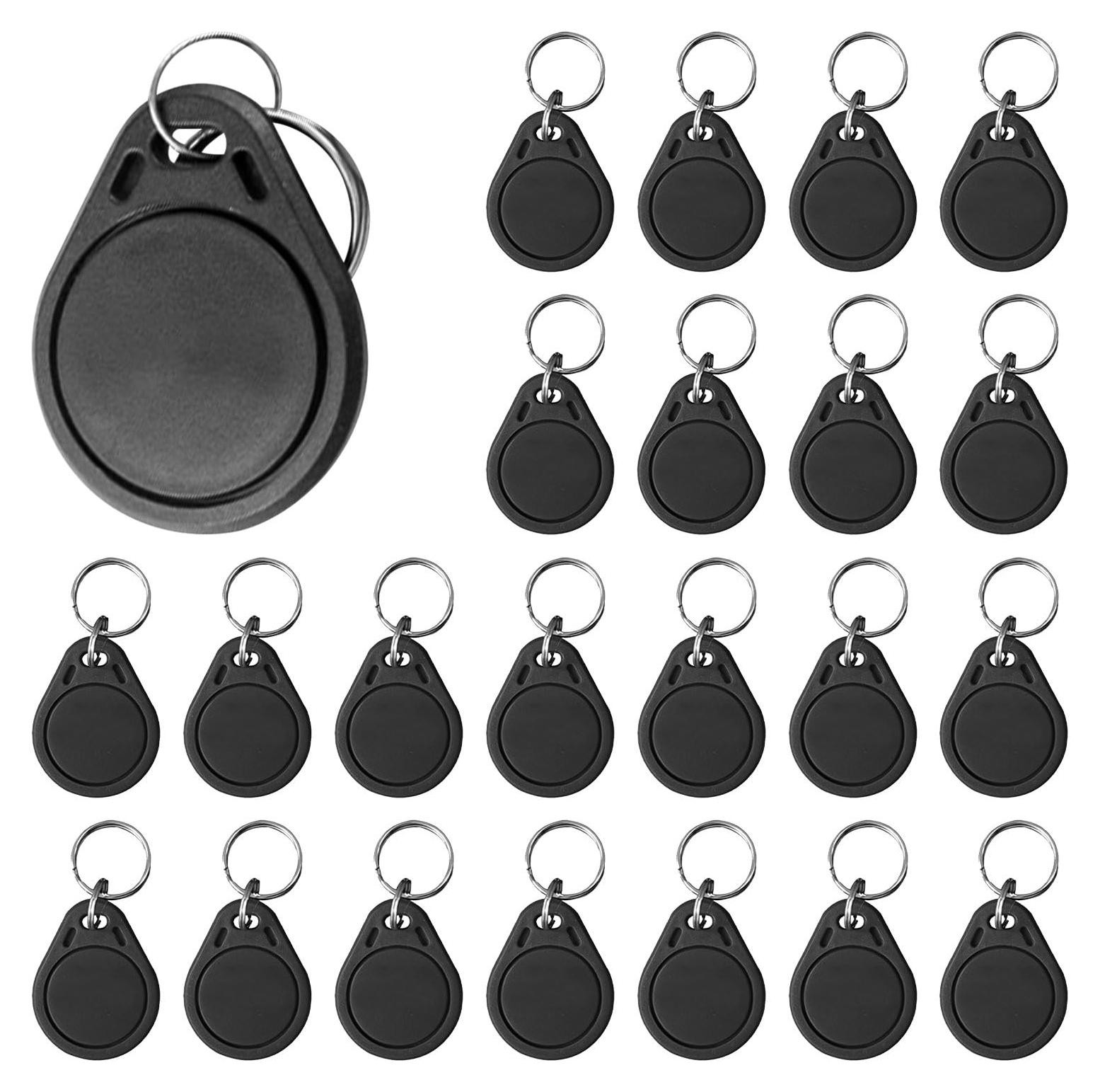 Dripio RFID-sleutelhanger MIFARE Classic 1K 13,56 MHz, 100 stuks, herbruikbaar