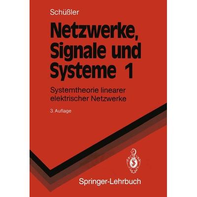 Netzwerke, Signale und Systeme, Taschenbuch von Hans W. Schüssler, Springer Berlin