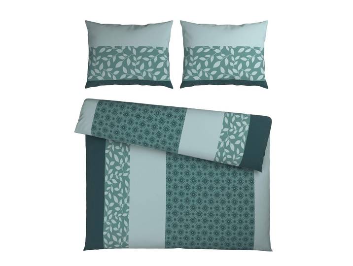 Novel Bettwäscheset, Mehrfarbig, Textil, 200x210 cm, Textiles Vertrauen - Oeko-Tex®, weiche und anschmiegsame Oberfläche, Heimtextilien, Bettwäsche, Bettwäsche, Satin Bettwäsche