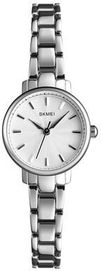 Everyday Crate SKMEI 1410 Womens Quartz Watch Stainless Steel Business Casual Watch silver