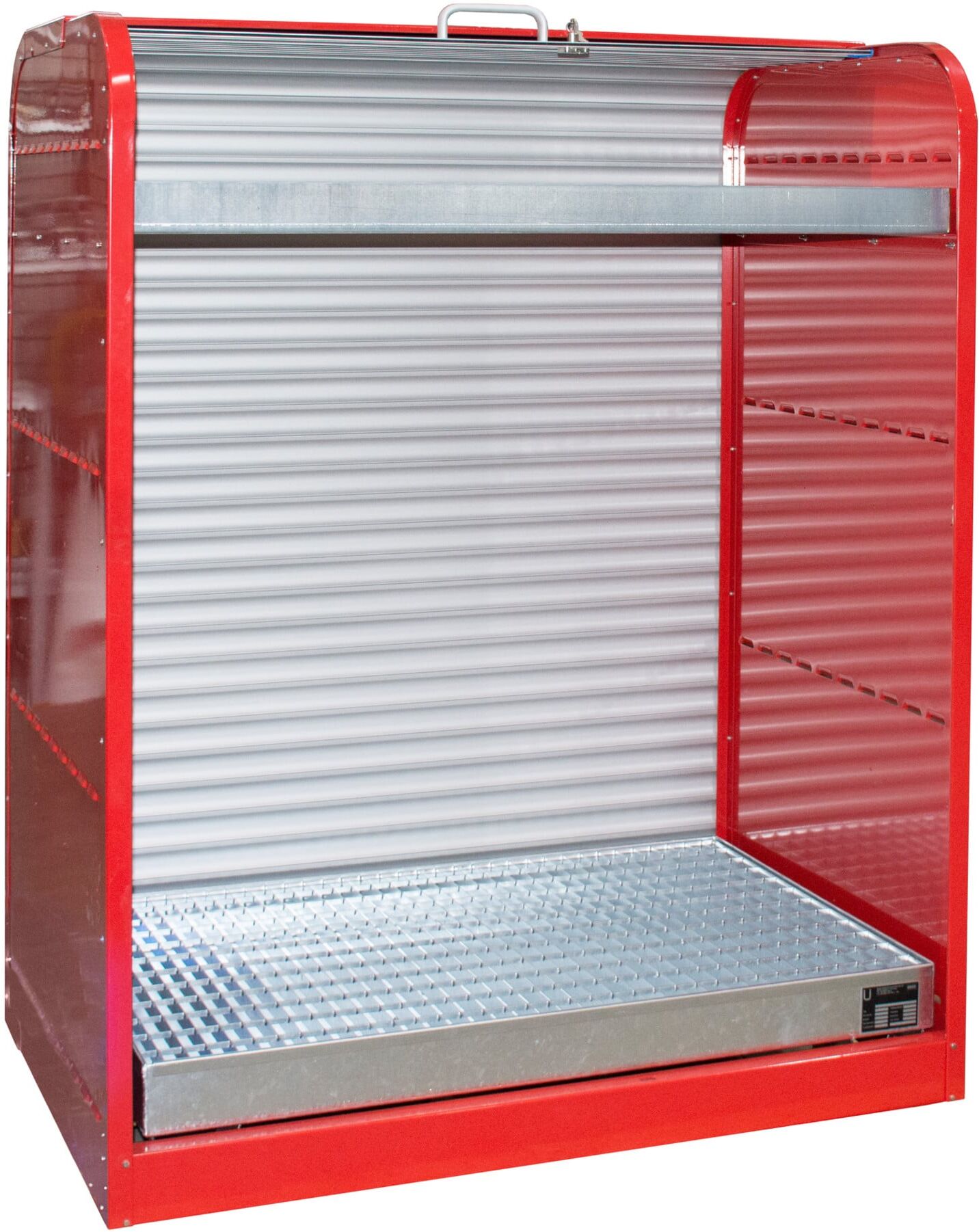 Bauer Südlohn Gefahrstoff-Rollladenschrank RSG-3, lackiert, Feuerrot (4416-30-2000-3000)