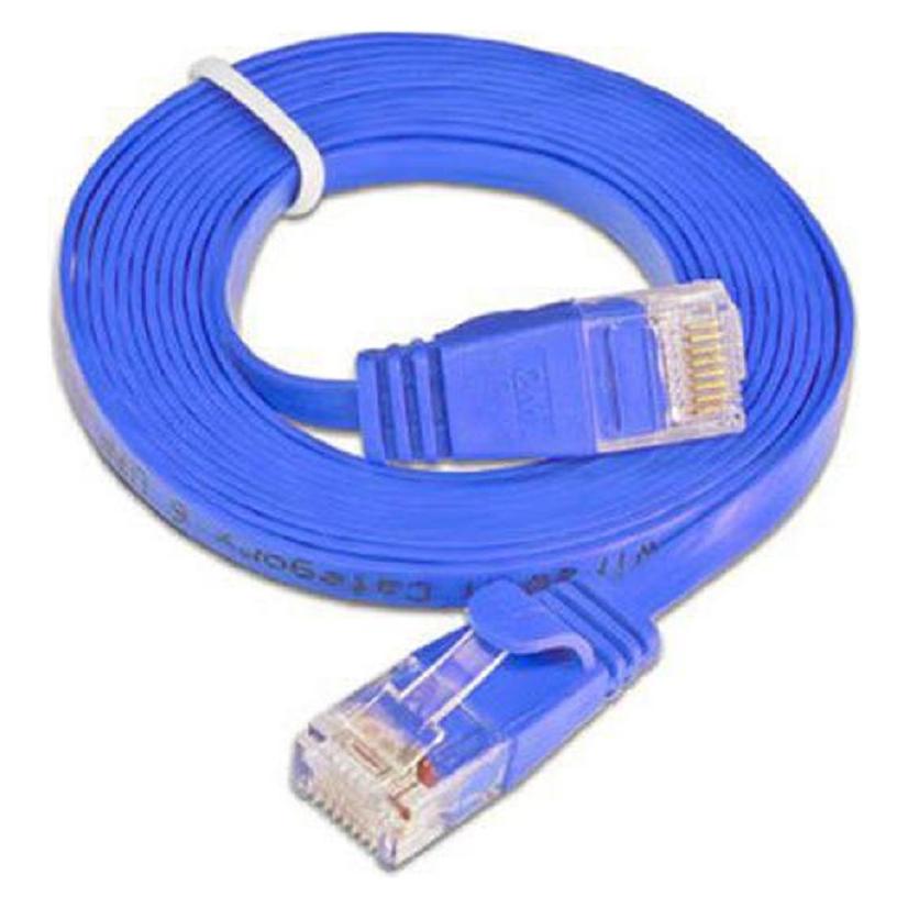 Lightwin Netzwerkkabel (UTP, CAT6, 5 m) (PKW-SLIM-KAT6 5.0 BL)
