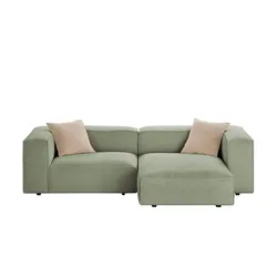 Ecksofa  Noé ¦ grün ¦ Maße (cm): B: 247 H: 65 T: 149.0