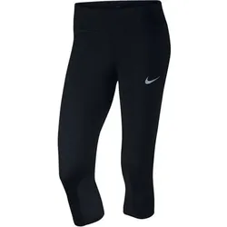 NIKE Damen Laufcapri / Tights Power Epic, Größe XS in Schwarz Schwarz