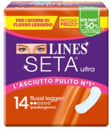Lines Seta Ultra Assorbenti Leggero Dwct 14 Pezzi