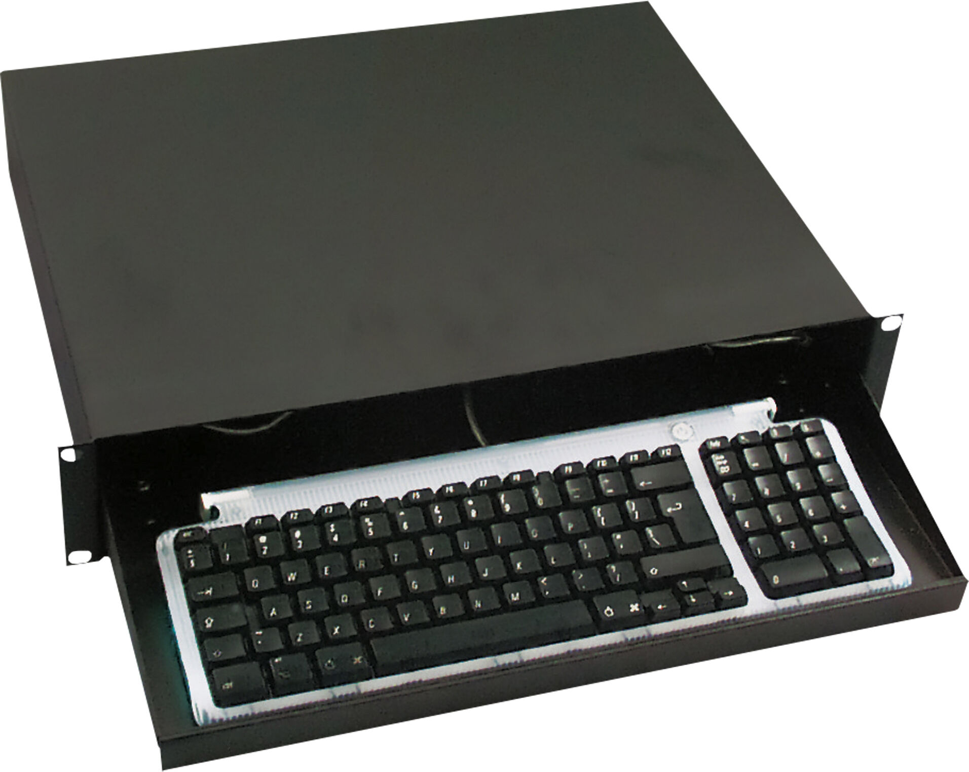 Showgear 19-Zoll-Tastaturauszug 2u – Blende Für Computertastatur
