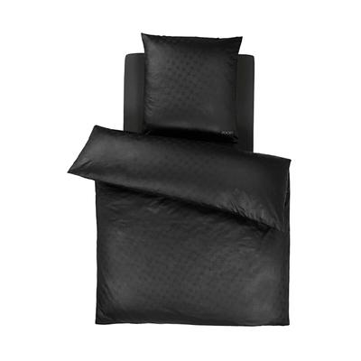 Bettbezug JOOP "Bettwäsche Cornflower 1er Pack" Gr. S, schwarz, B:135cm L:200cm, Buntgewebe, , Bettbezüge