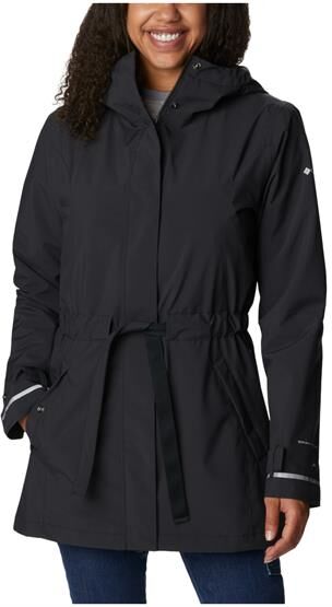 Columbia Sportswear Columbia Here and There Trench II Jacket Womens, Black