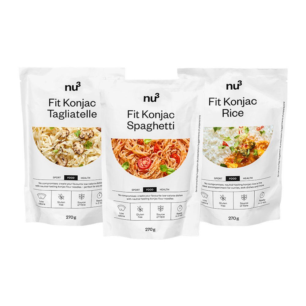 nu3 Fit Konjak Probierpaket 1 St Set