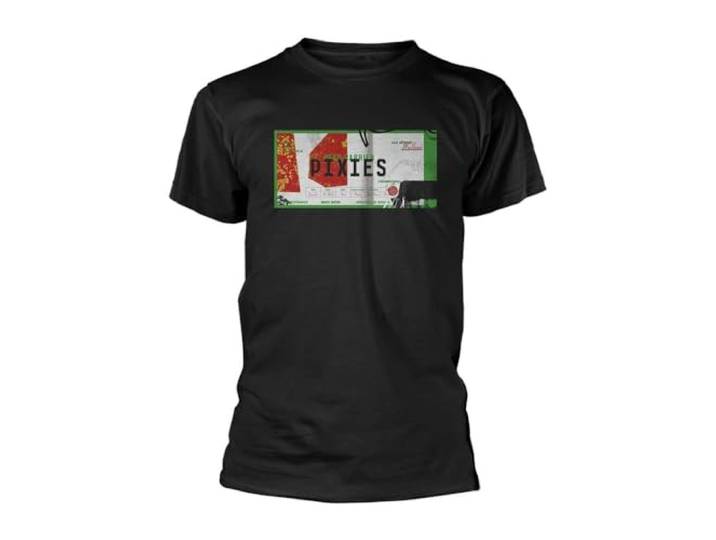 Pixies Unisex Adult Head Carrier T-shirt (S) (zwart), Zwart